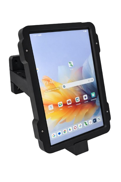 Robuster Tablet-Halter mit Schwenkarm